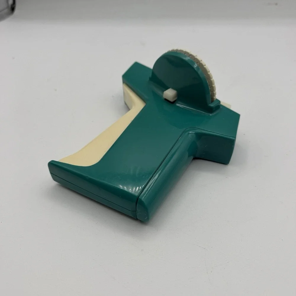 Vintage Green Dymo 1720 Manual Hand Held Label Maker Embosser Printer